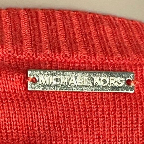 MICHAEL Michael Kors Drop Fringe Cardigan Sz L - Picture 7 of 10